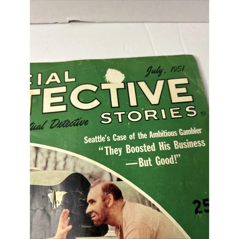 Official Detective Stories Magazine, July 1951, Vintage True Crime Stories